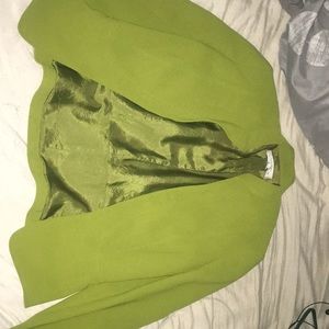 Green blazer